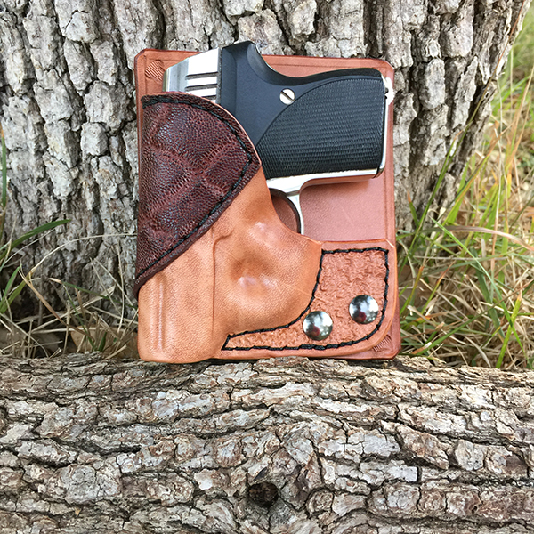 Seecamp Natural Horsehide with Brown Elephant Accent