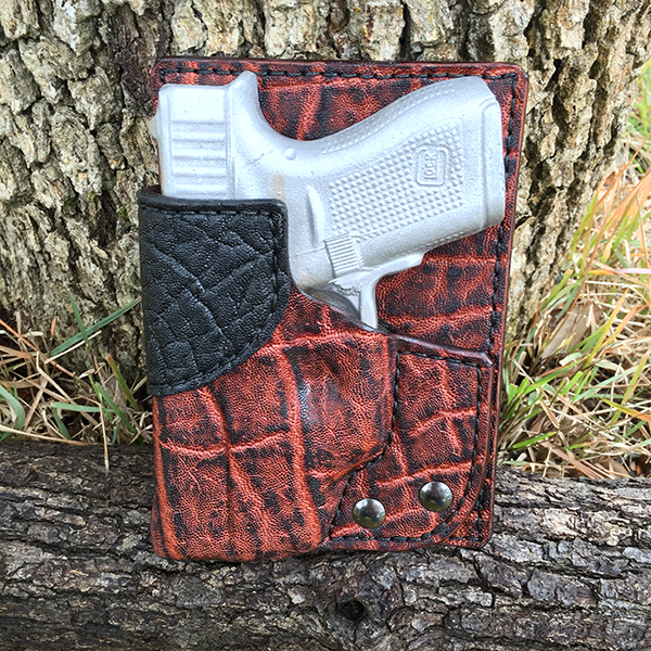 Glock 42 Back Pocket Holster in Elephant